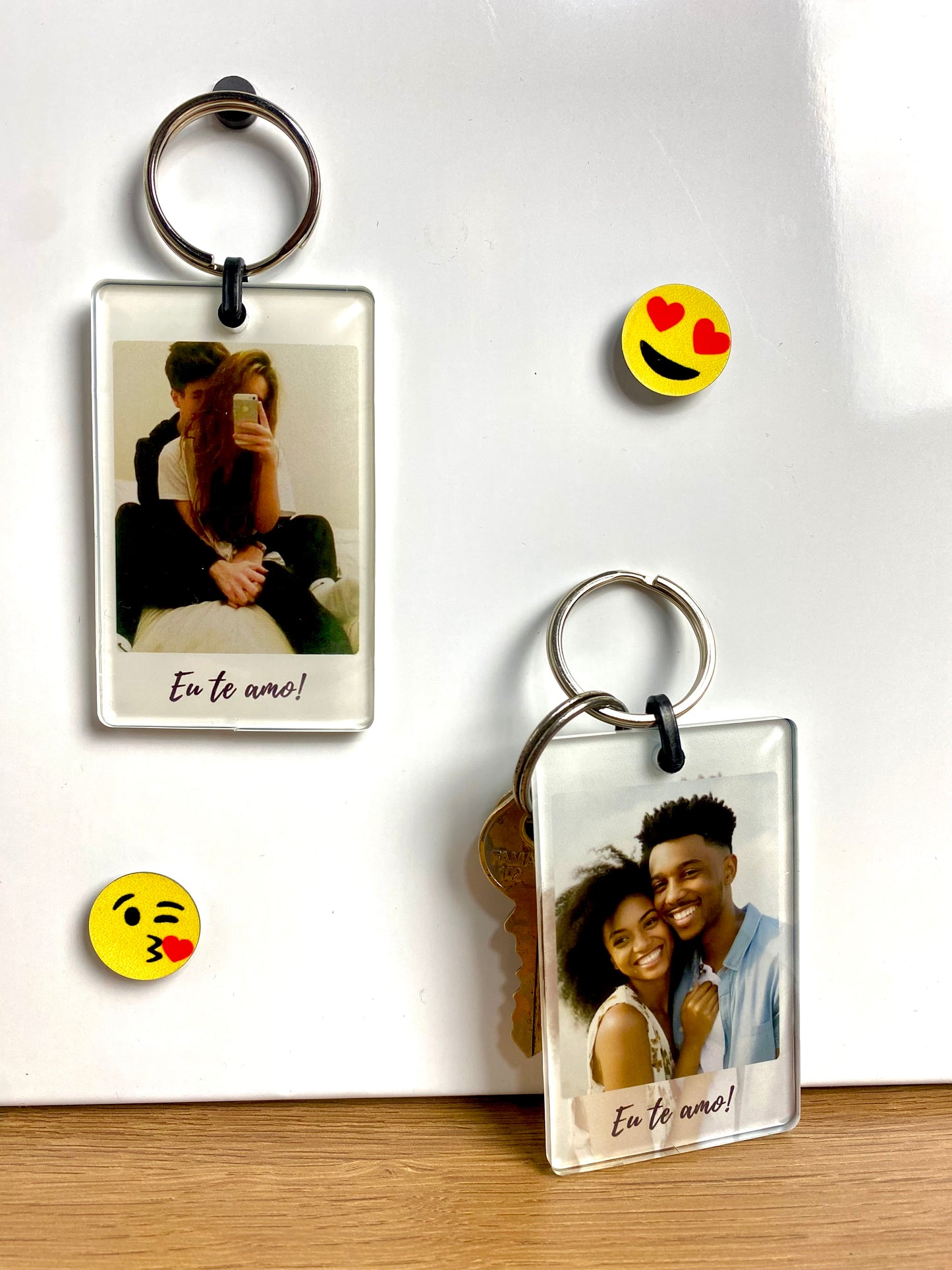 Chaveiro "Eu te amo"