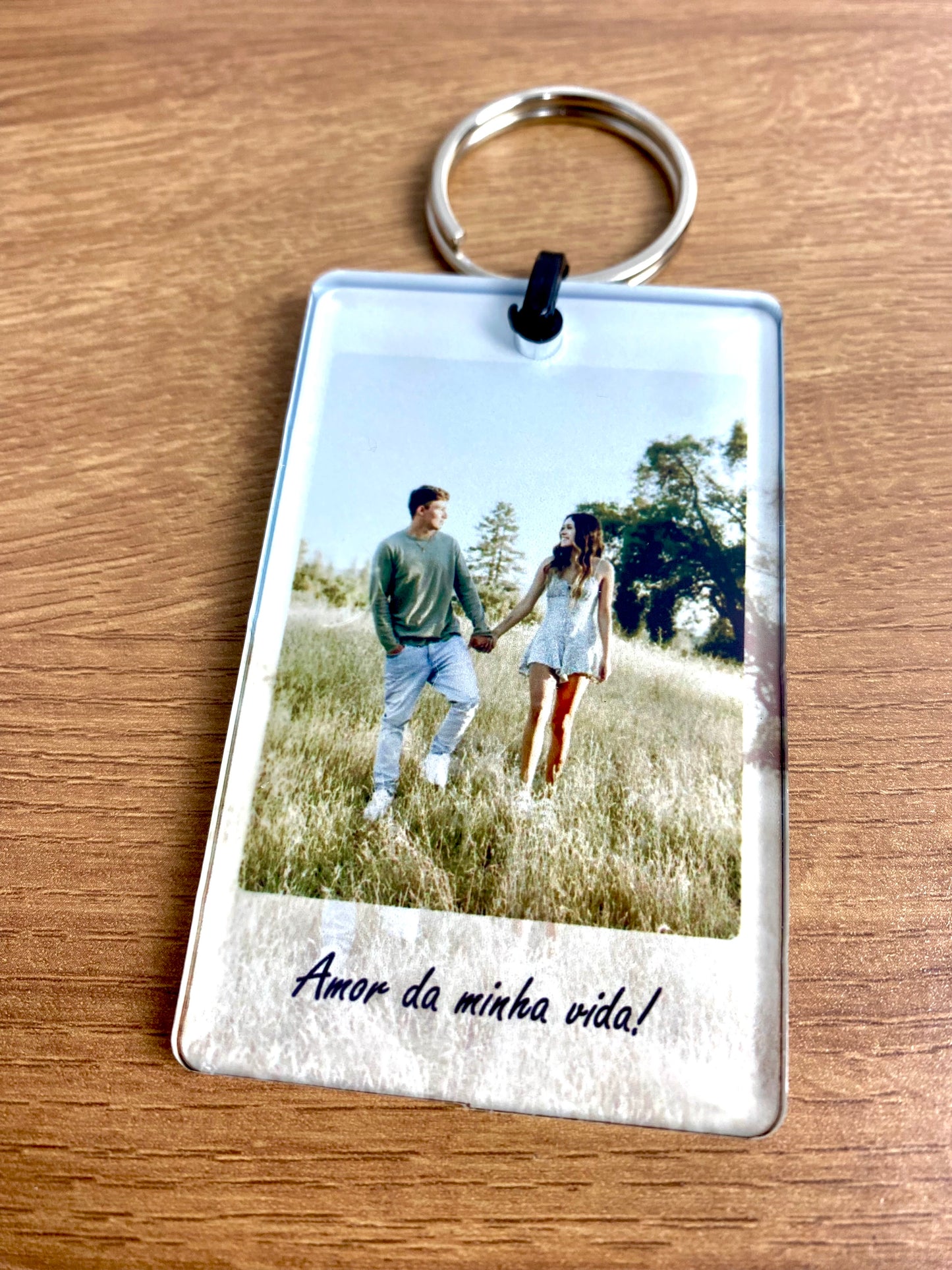 Chaveiro "personalize a frase"