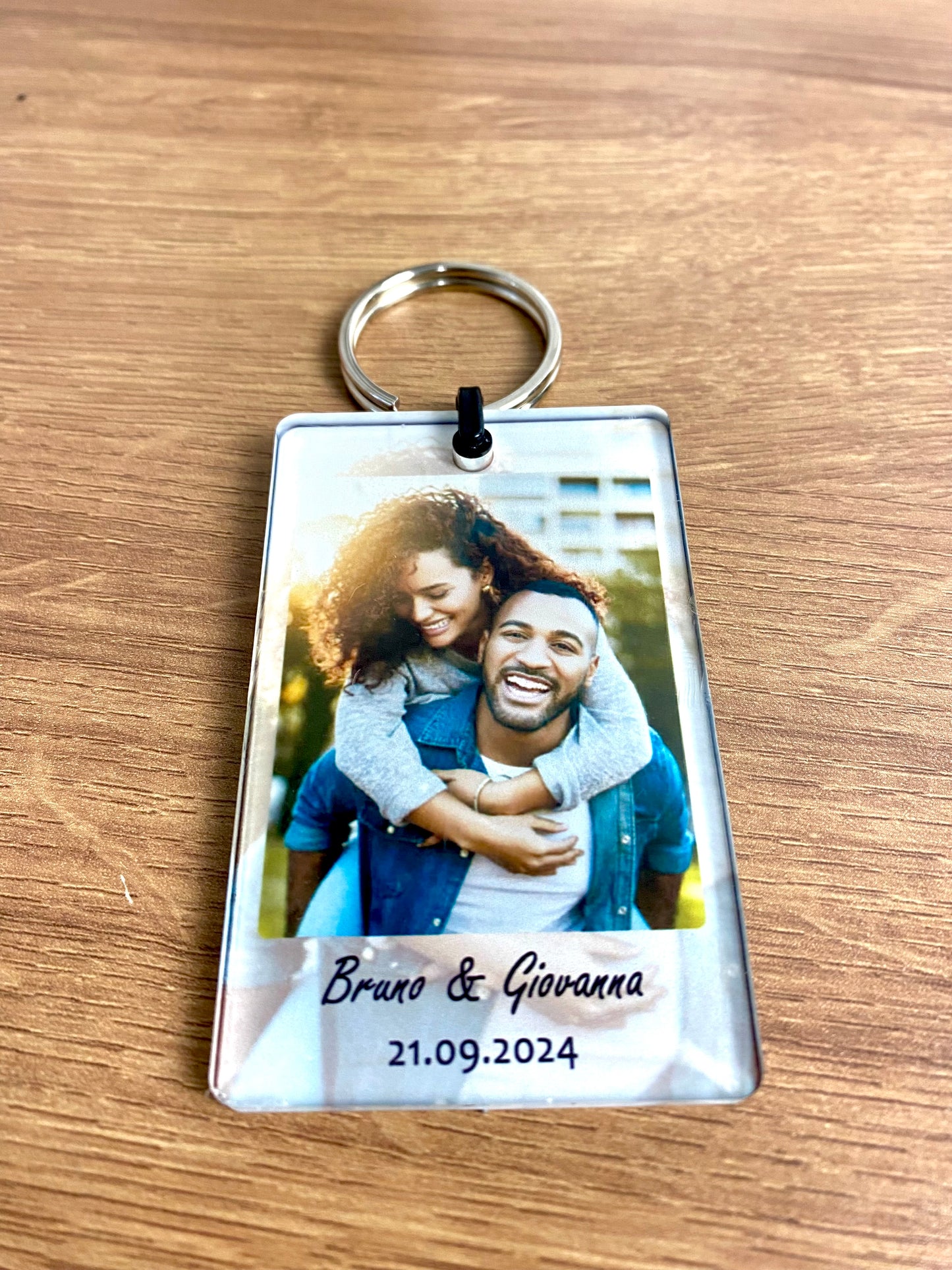 Chaveiro "nomes & data"