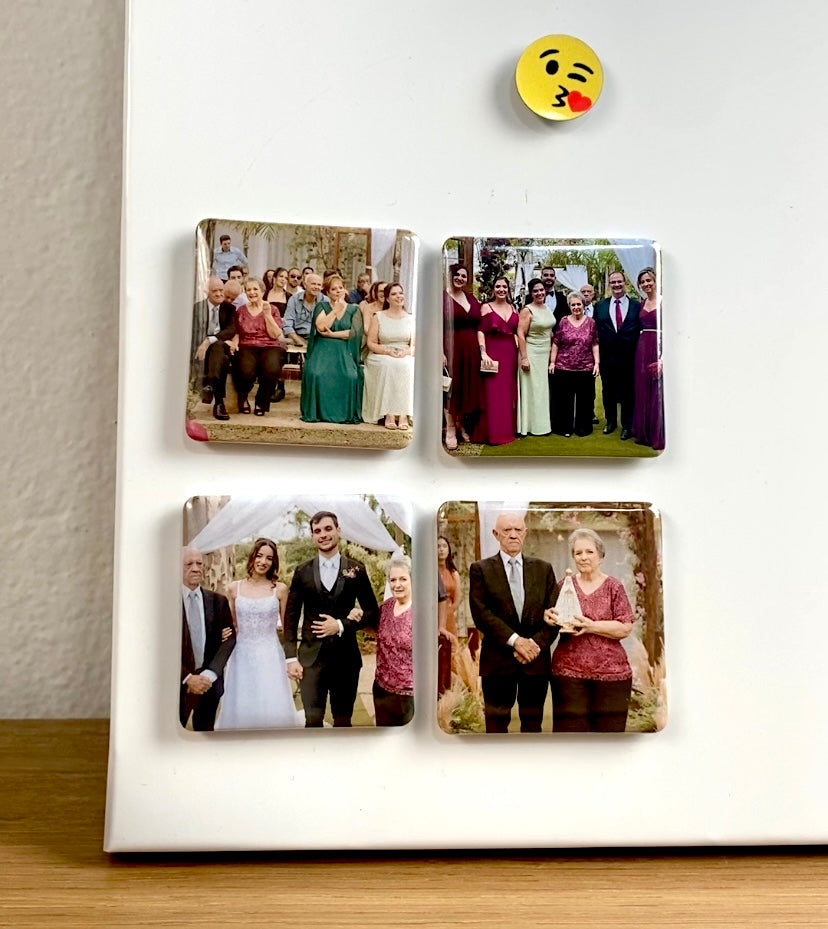 8x Fotos Ímã - Decor