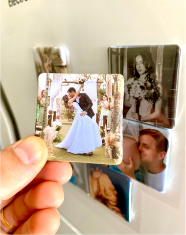 8x Fotos Ímã - Decor