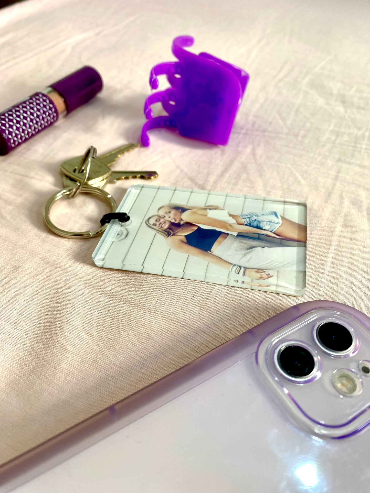Chaveiro "personalize a foto"